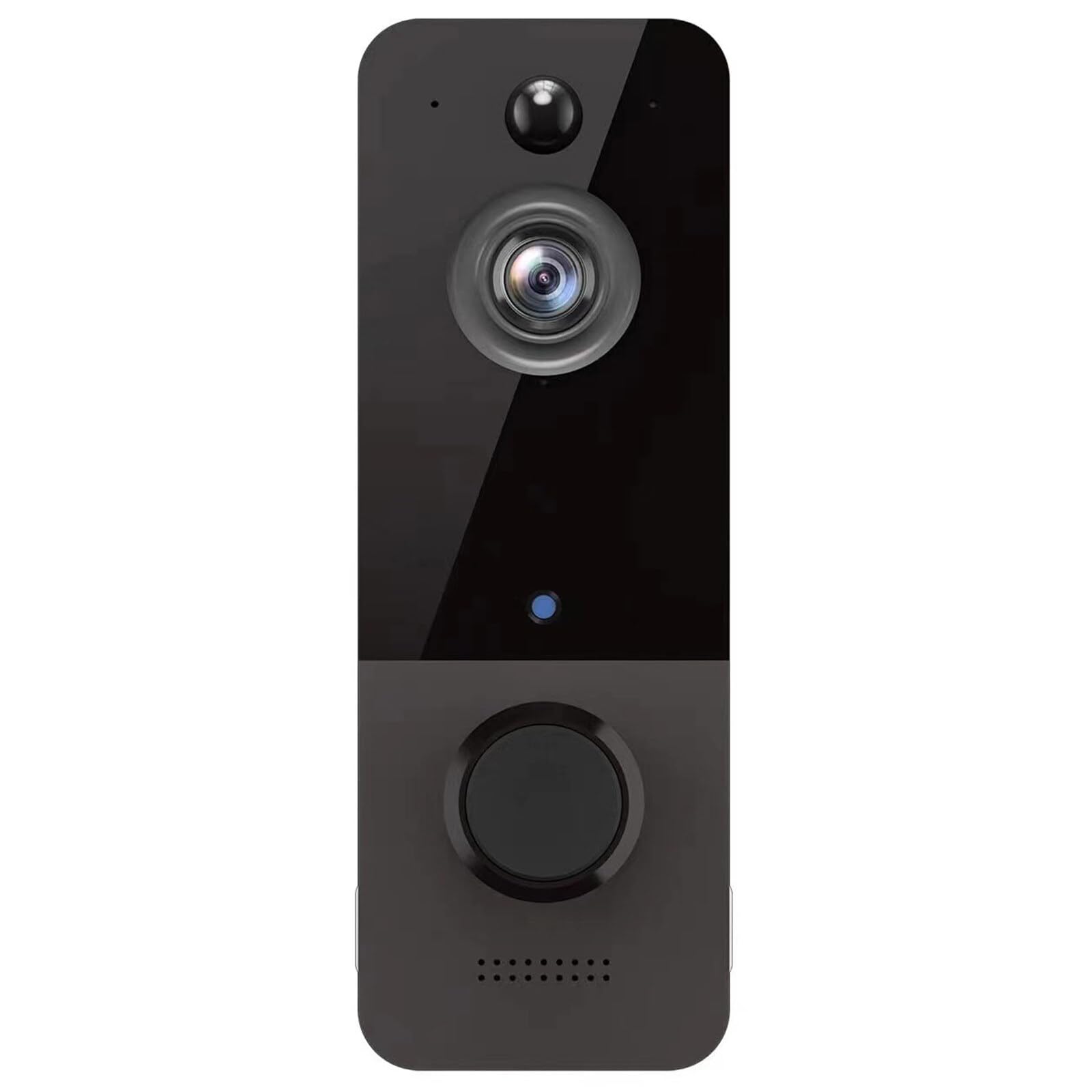 Wireless WiFi Video Doorbell Camera with Chime - 720P HD, Battery Powered, PIR Motion Detection, Smart Home Security - Perfect for Front Door Monitoring & Package Delivery Alerts