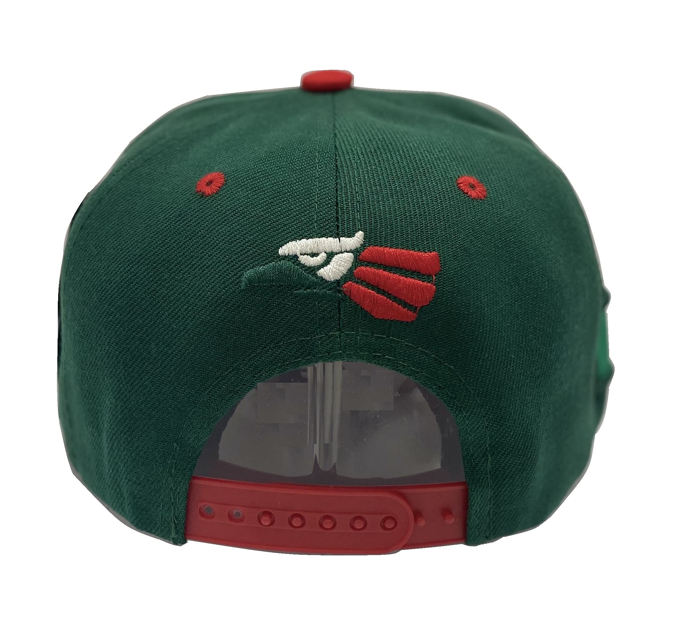 Authentic Mexican Baseball Cap - Hecho en Mexico Flat Bill Snapback Hat for Soccer & Football Fans - Perfect for Sports, Casual Wear & Outdoor Activities