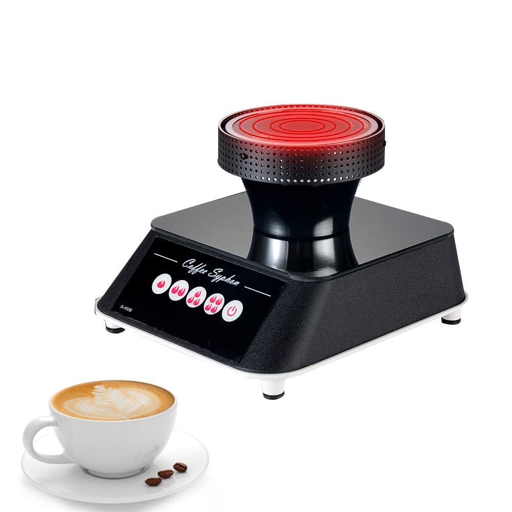Premium Halogen Beam Heater for Syphon Coffee Maker - 220V Fast Heating Burner for Professional Coffee Brewing | Perfect for Home Baristas & Coffee Shops