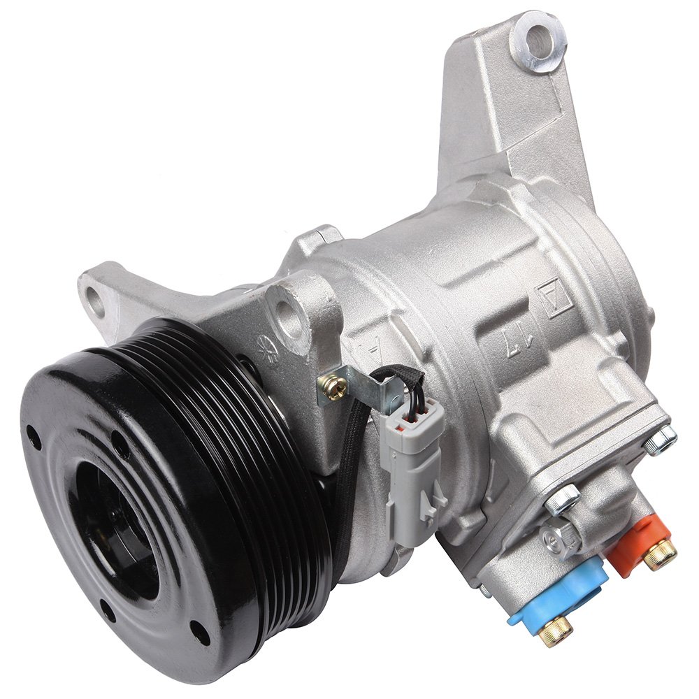 NOTUDE AC Compressor with A/C Clutch - Compatible with Dodge Caravan 1996-2000 & Plymouth Voyager 1996-2000 - Replacement Air Conditioning Compressor for Cooling System Repair - Perfect for Summer Driving and Road Trips
