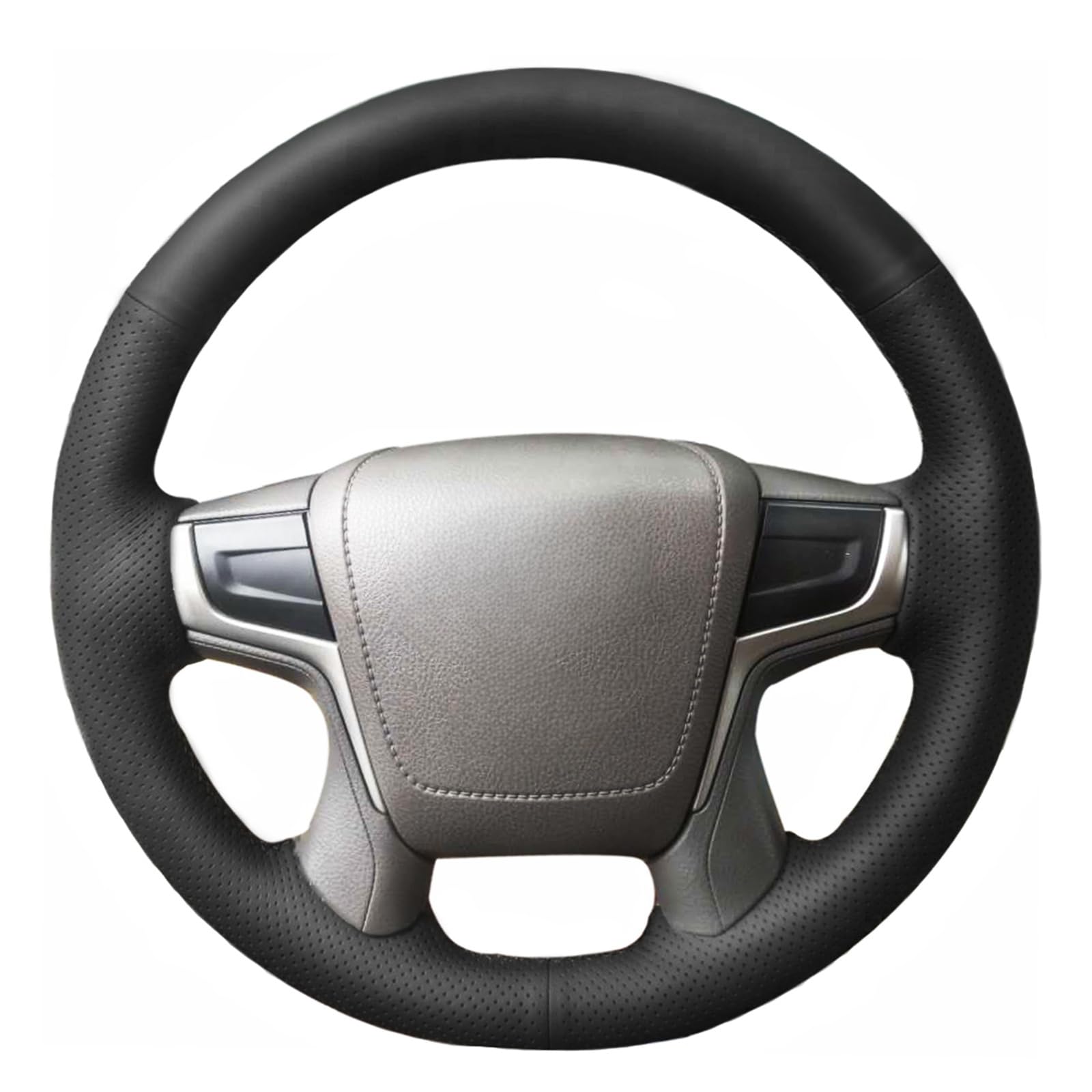 Premium MEWANT Steering Wheel Cover for Toyota Land Cruiser & Prado & Crown - Non-Slip Grip, Universal Fit (Not for Peach Wooden Wheels) - Perfect for Off-Road Adventures & Daily Commute