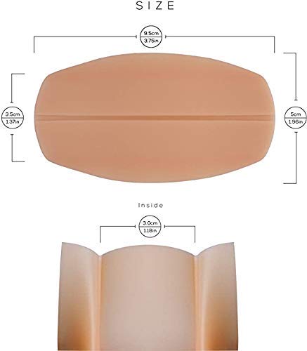 Fashionato Silicone Bra Strap Cushions for Women - Non-Slip Shoulder Pads with Adjustable Comfort - 3 Pairs (White, Black, Beige) - Perfect for Strapless Dresses, Tank Tops & Everyday Wear