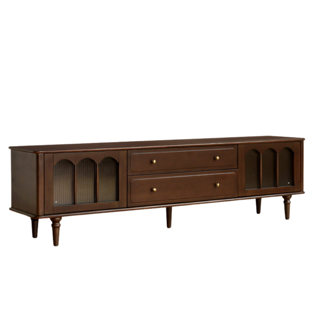 78.7x15.7x22 inch/ 200x40x56cm / Walnut color/ TV cabinet