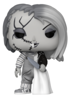 Bride Of Chucky Pop! Movies Chucky and Tiffany Vinyl Figure #1463 - Horror Movie Collectible for Fans, Perfect for Display and Gifts