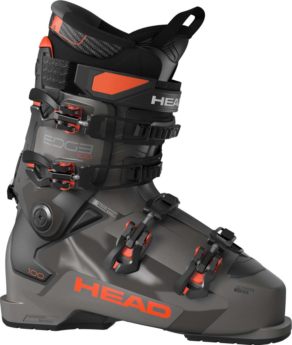 Head Edge 100 HV Ski Boots 2024 - High-Performance Alpine Ski Boots for Men & Women | Perfect for Downhill Racing & All-Mountain Skiing