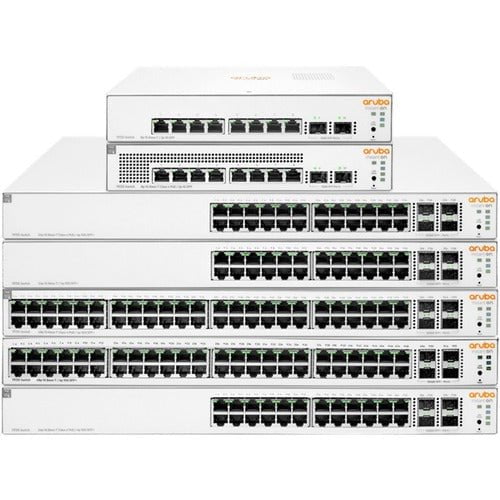 Aruba Instant On 1930 24-Port Gigabit PoE+ Switch | 4 SFP/SFP+ Slots | 370W PoE Budget | Layer 4 Managed | 10G Uplinks | for Office Networking, Surveillance Systems & Smart Home Deployment