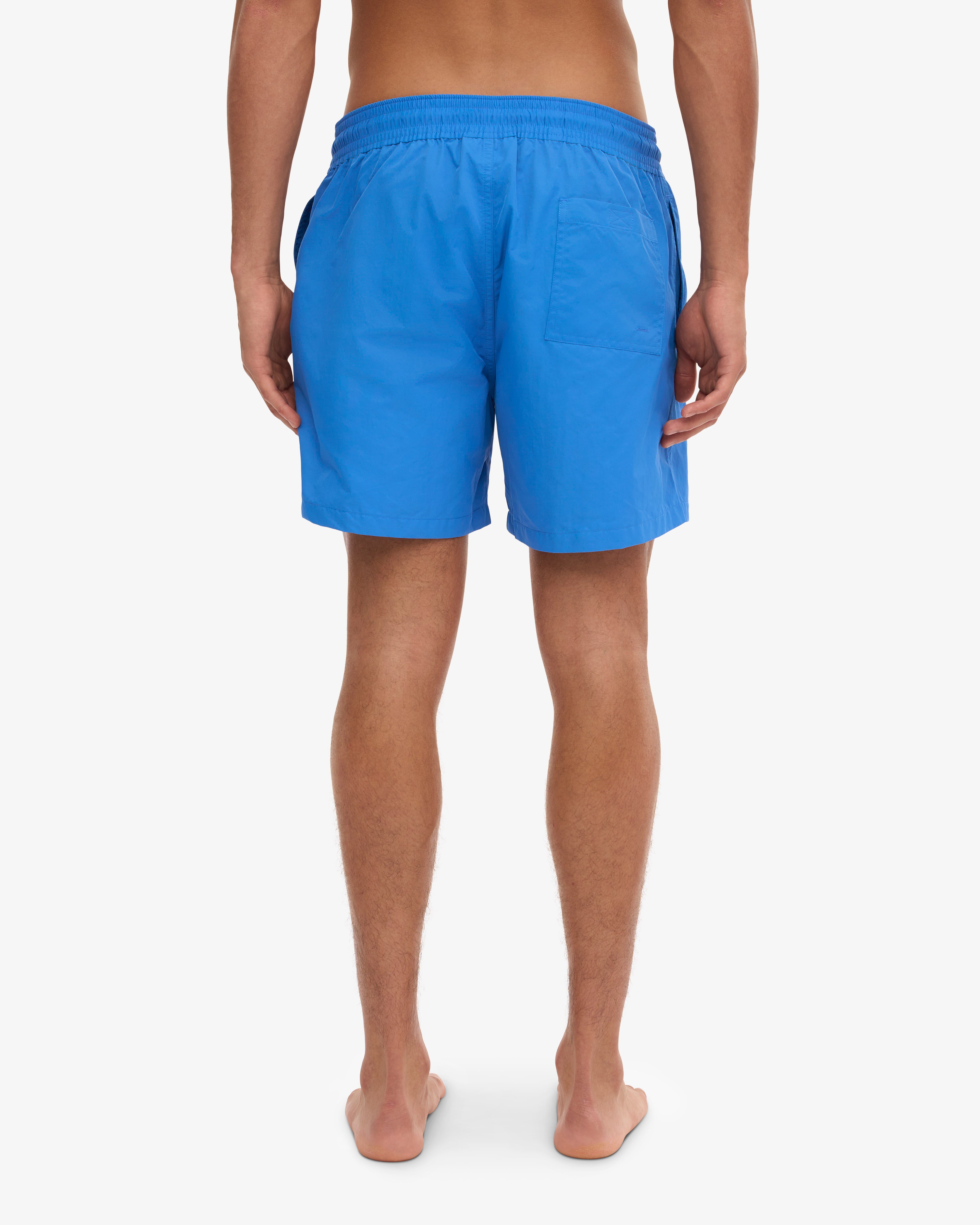 Classic Swim Shorts for Men - Quick Dry, Comfortable & Stylish - Pacific Blue - Perfect for Beach, Pool & Summer Vacation