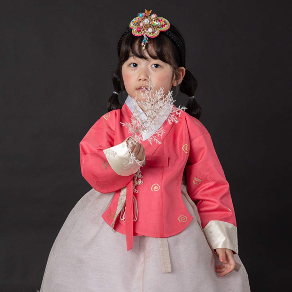 Korean Hanbok Traditional Dress for Girls - Baby & Toddler Birthday, New Year, Festival Costume (CG1911) | Perfect for Cultural Events, Photo Shoots & Special Occasions