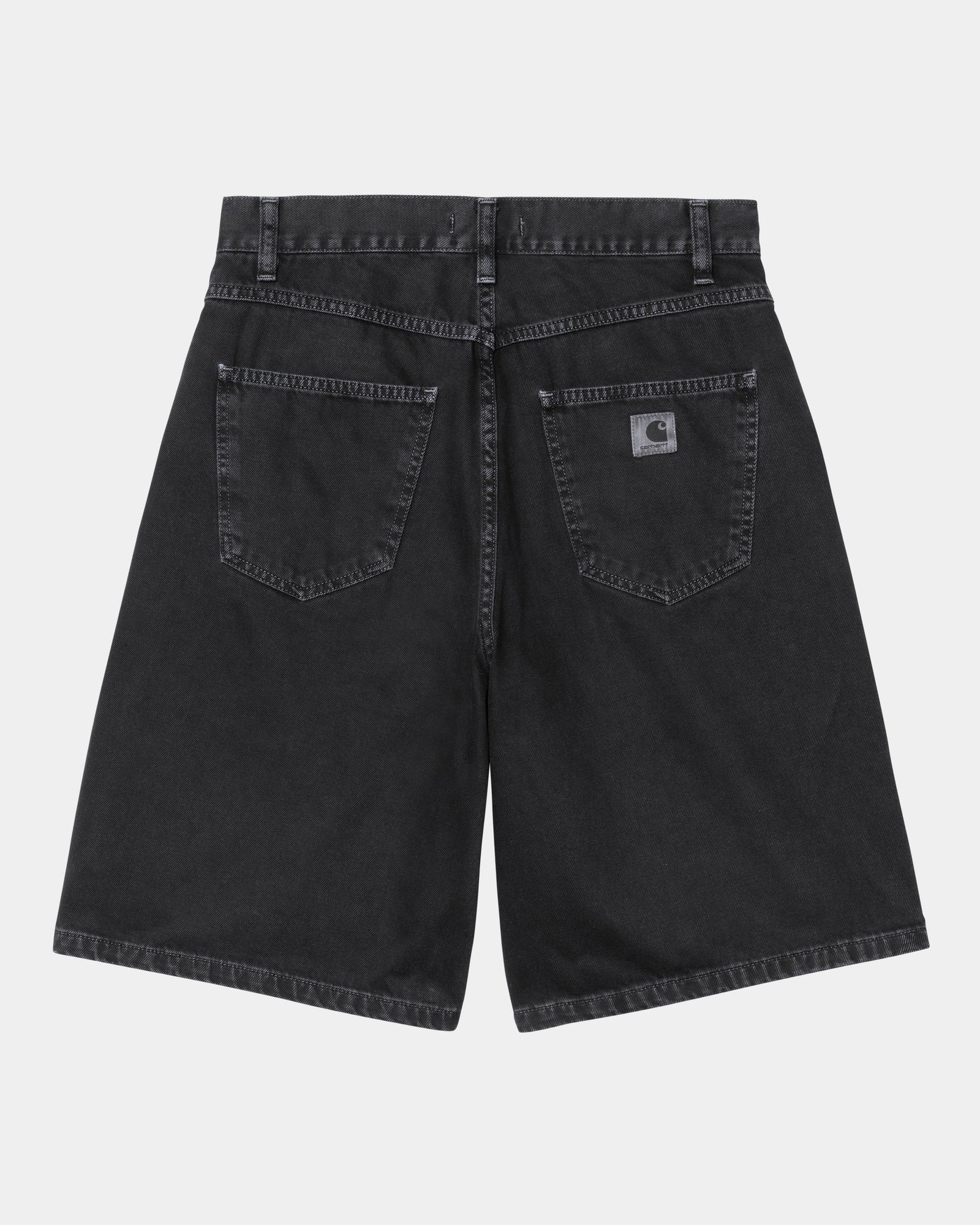 Women's Brandon Short Twill Pants | Black Stone Dyed Casual Wear for Work & Everyday Outfits