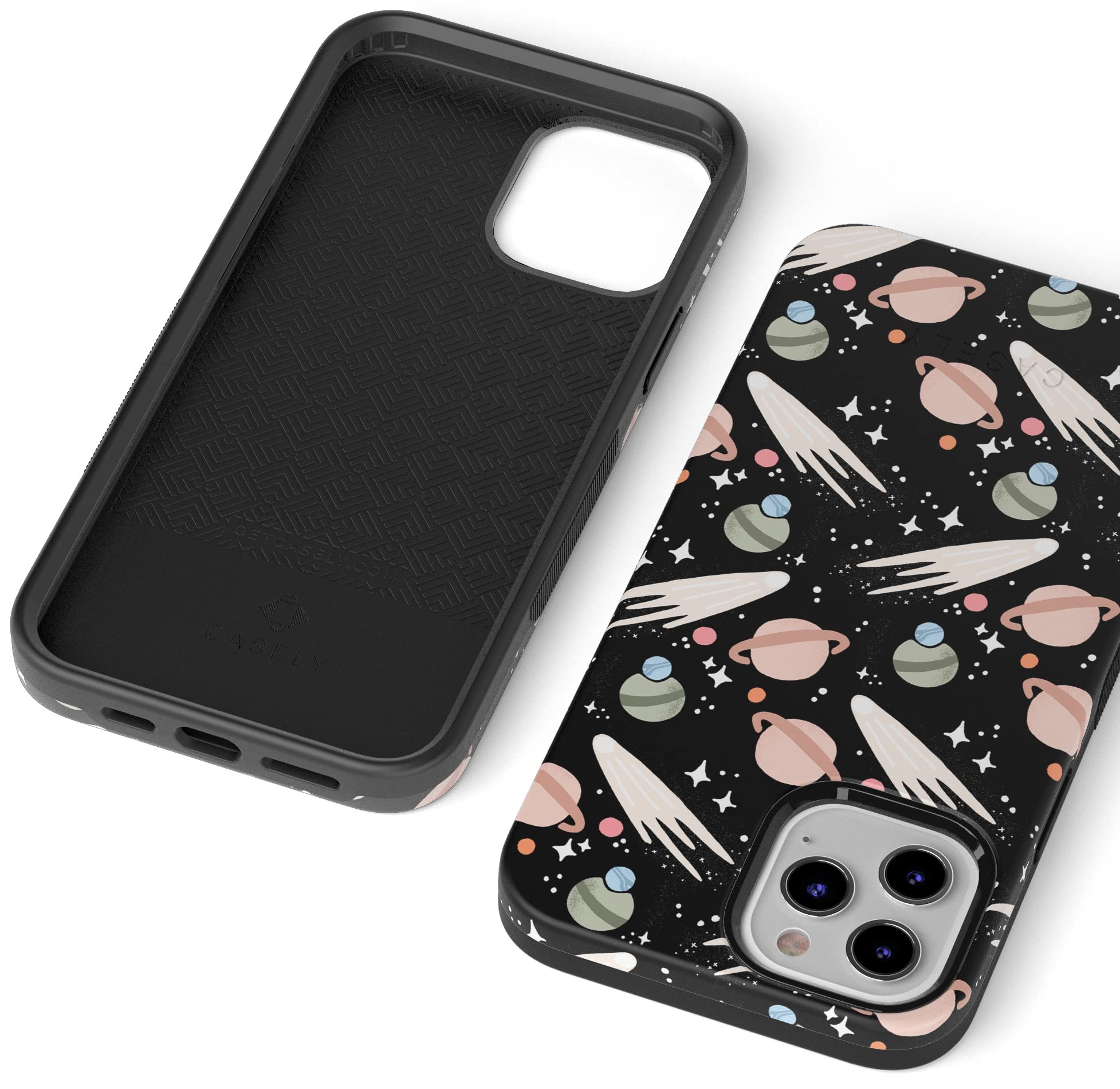 Casely iPhone 11 Pro Max Case - Premium Protective Phone Cover with Unique Outer Space Design | Perfect for Everyday Use, Travel & Gift Giving
