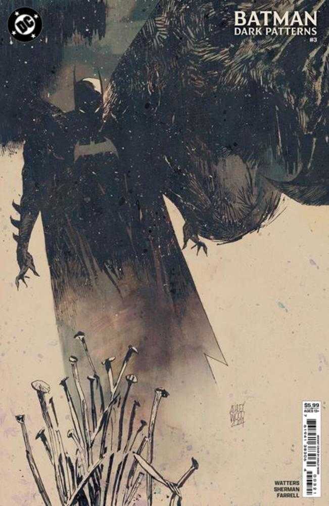 Batman Dark Patterns #3 (Of 12) Cover B Ashley Wood Card Stock Variant - Limited Edition Comic Book for Collectors & DC Fans - Perfect for Display, Gifts & Comic Conventions