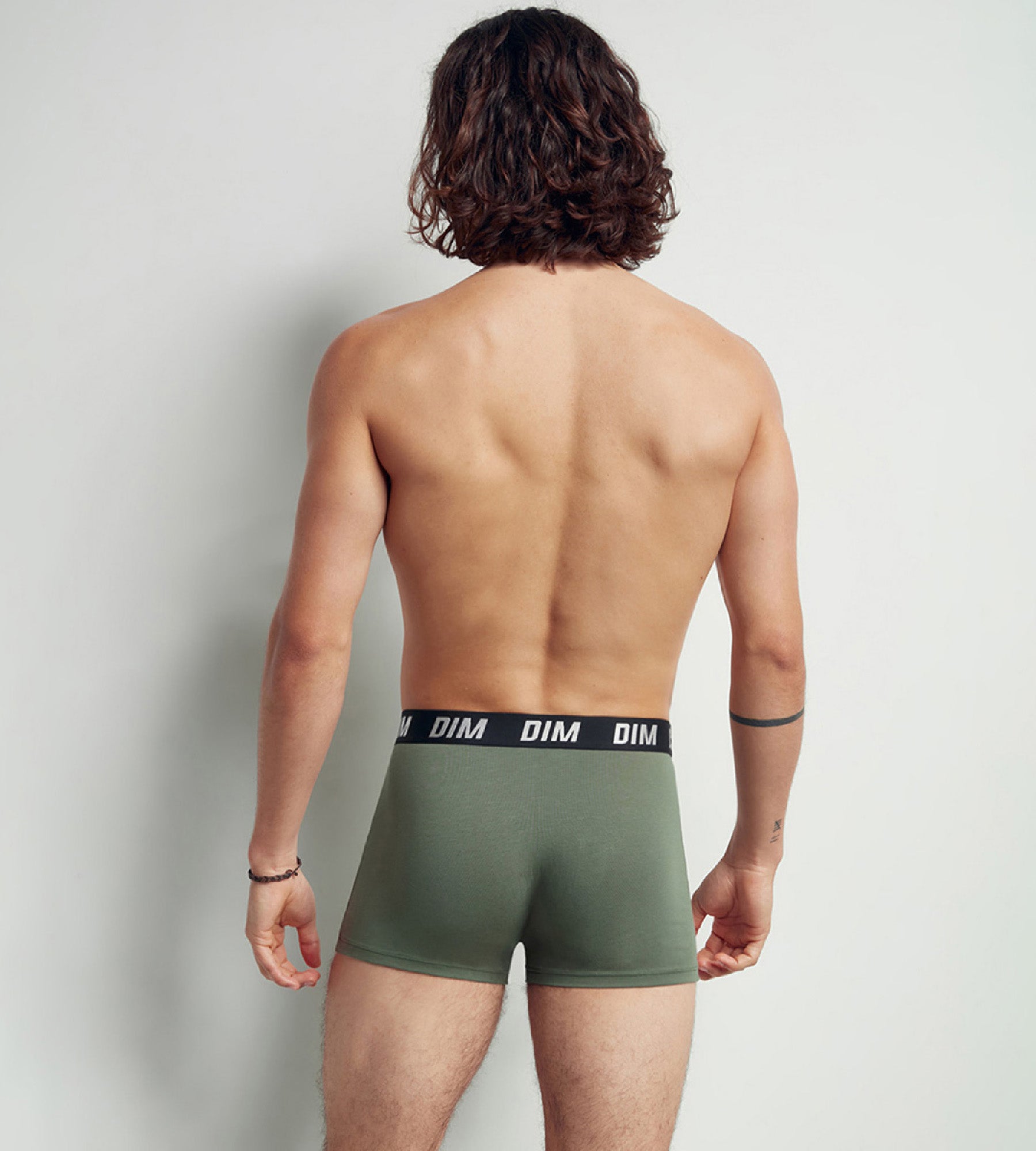 2 Pack Men's Active Thermoregulation Boxer Briefs - Green - Moisture Wicking & Breathable Underwear for Sports & Daily Wear