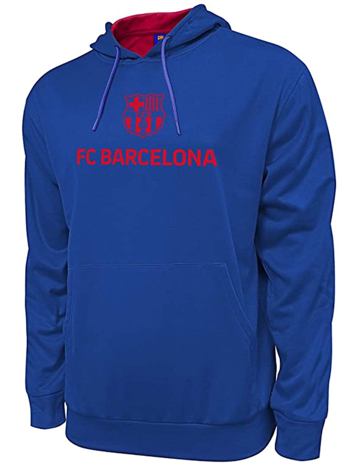 Icon Sports Men's FC Barcelona Messi Hyper Outline Soccer Hoodie - Comfortable Pullover Sweatshirt for Casual Wear, Sports Fans & Game Day Outfits