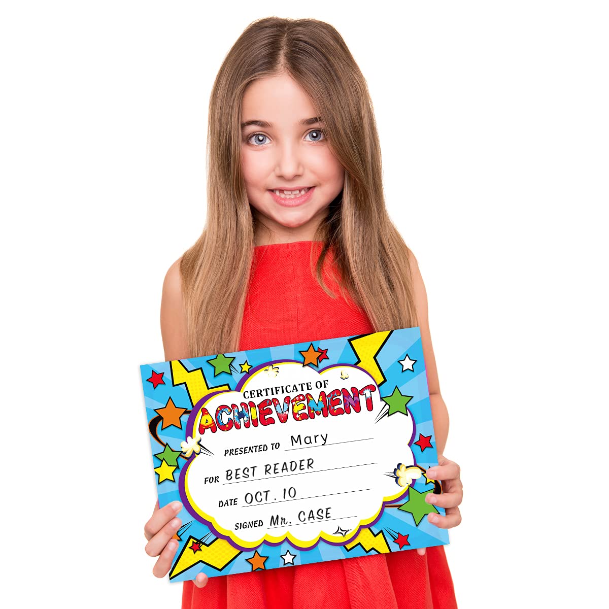 30Pcs Award Certificates for Students - End of Year, Graduation & Back to School Classroom Supplies - Perfect for Teacher Recognition, Student Achievements & School Events