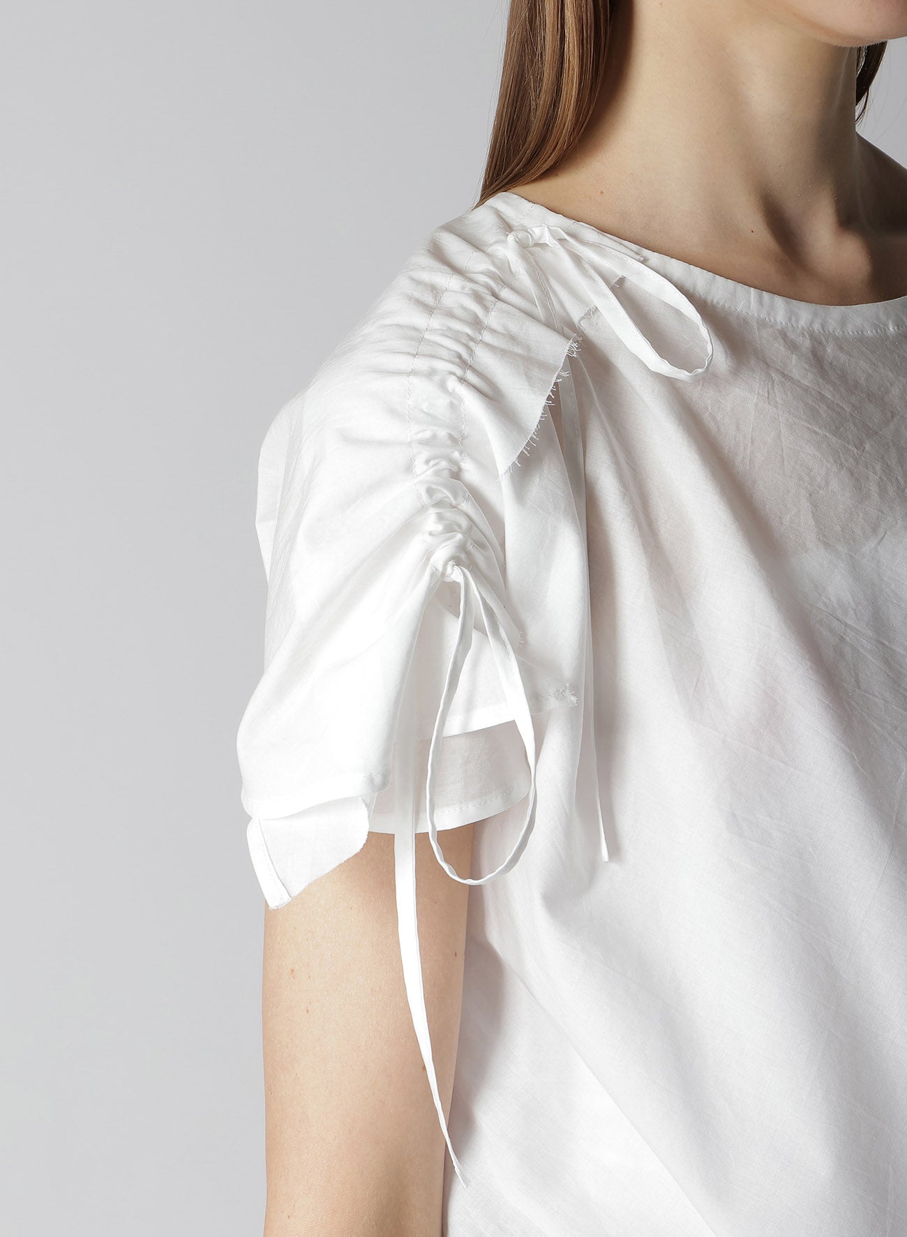 Soft Cotton Lawn Shirring Pullover Women's Casual Top | Breathable & Comfortable Summer Blouse for Outdoors, Beach, and Everyday Wear