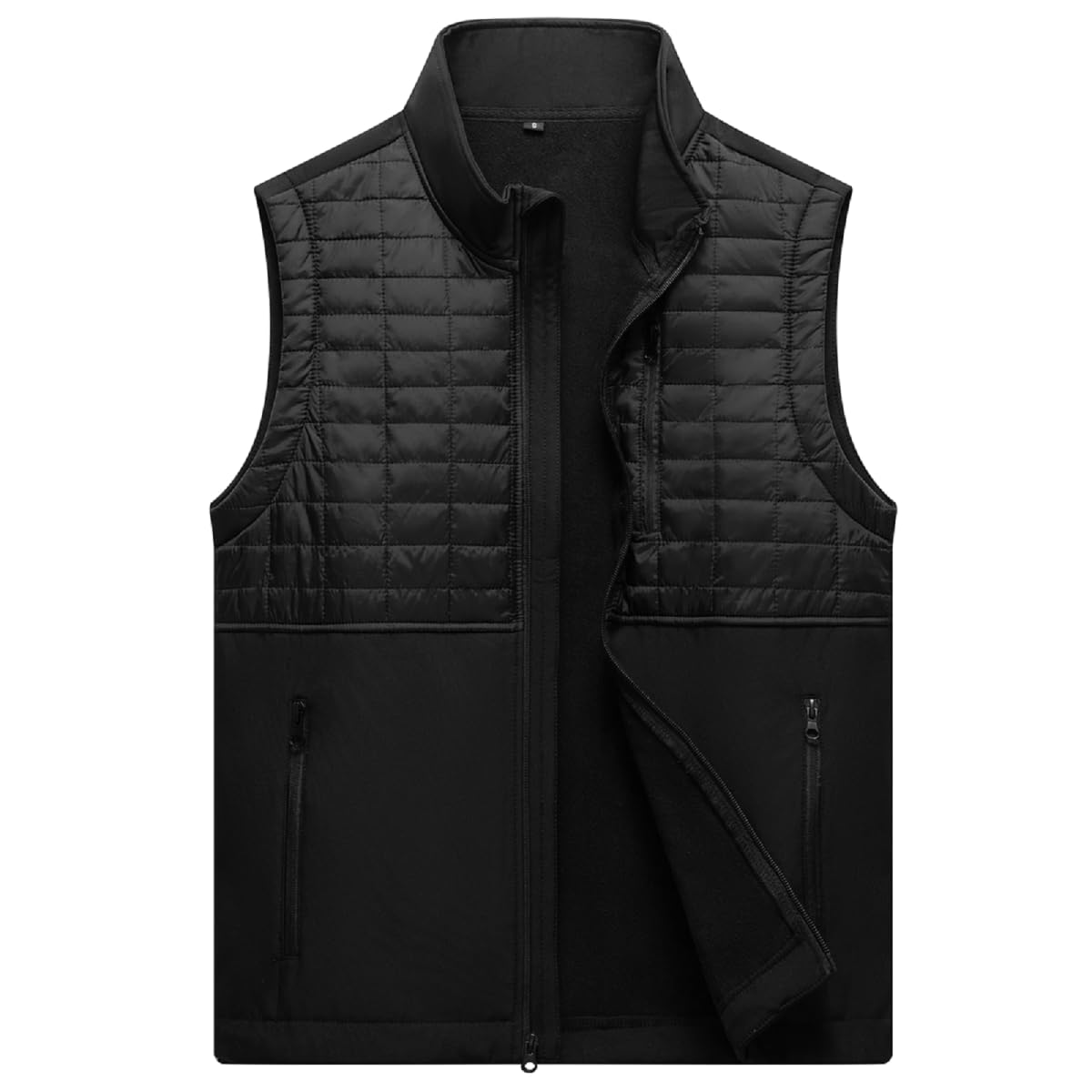 Men's Lightweight Softshell Vest - Windproof Puffer Sleeveless Jacket for Golf, Running & Outdoor Activities | Breathable & Comfortable for Hiking, Cycling & Casual Wear