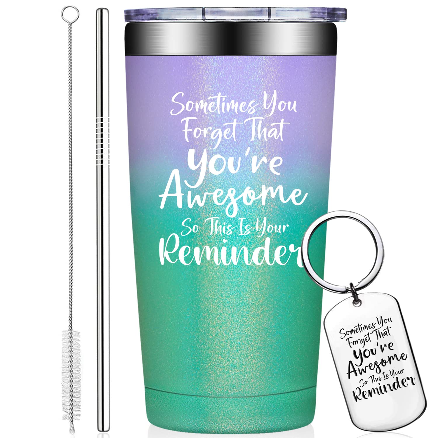 Inspirational 20oz Tumbler Cup - Funny Gift for Women, Best Friends & Coworkers - Perfect for Christmas, Birthday & Office Use