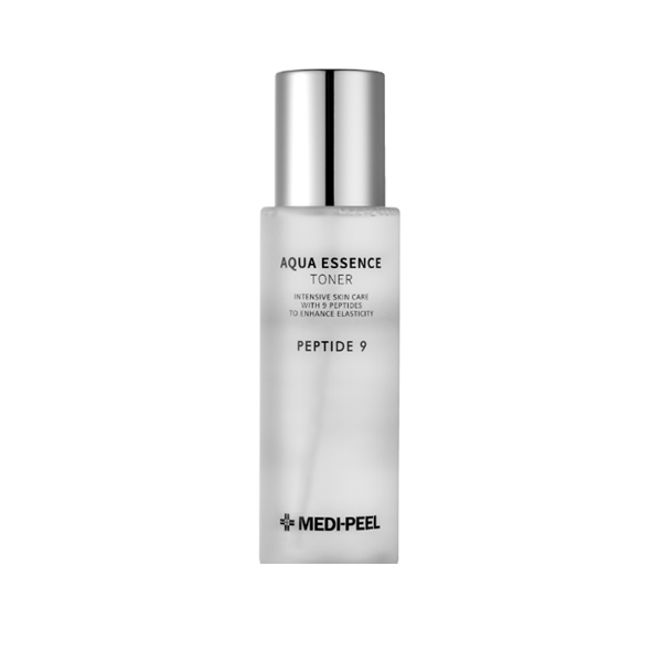 Medi Peel Peptide 9 Aqua Essence Toner - Hydrating Facial Toner for Glowing Skin | Korean Skincare for Dry & Sensitive Skin | Perfect for Daily Hydration & Pre-Makeup Prep