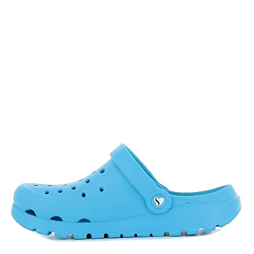 Skechers Foamies Arch Fit Footsteps Pure Joy Clog - Comfortable Slip-On Shoes for Women & Men, Supportive Arch Design, Lightweight Foam Cushioning - Perfect for Home, Office, and Casual Wear