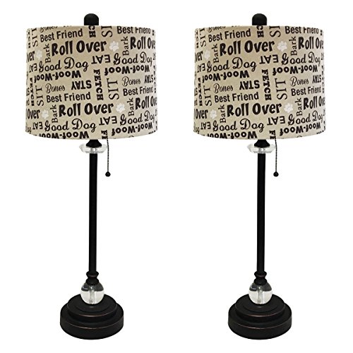 Brown Dog Phrases Shade - 2 Pack