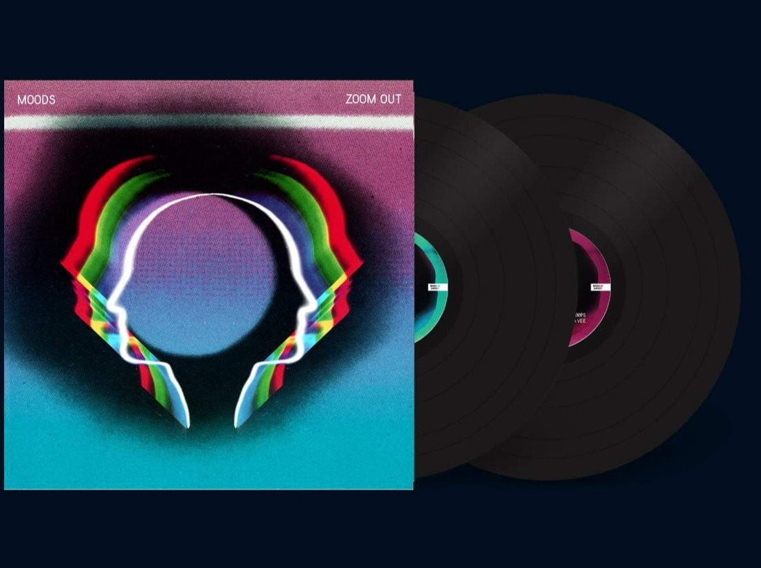 Moods - Zoom Out 2xLP Vinyl Record | Limited Edition Double LP | Perfect for Home Listening & Music Collectors