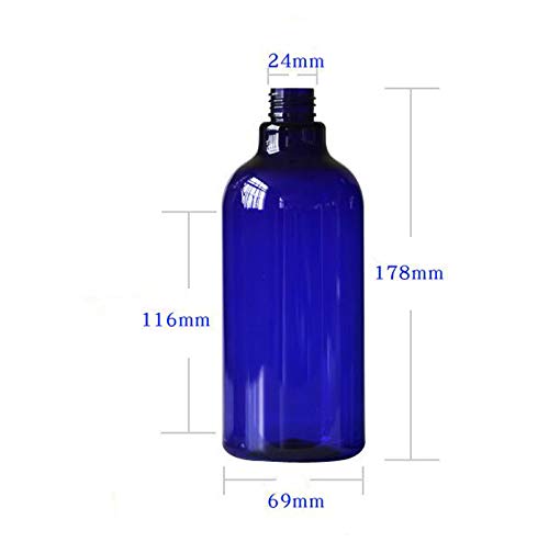 Ericotry 2-Pack 17oz/500ml Refillable PET Plastic Pump Bottles with Lotion Dispenser - Ideal for Cosmetic Emulsion, Shampoo, Body Wash & Travel Toiletries | Perfect for Home, Gym & Travel Use