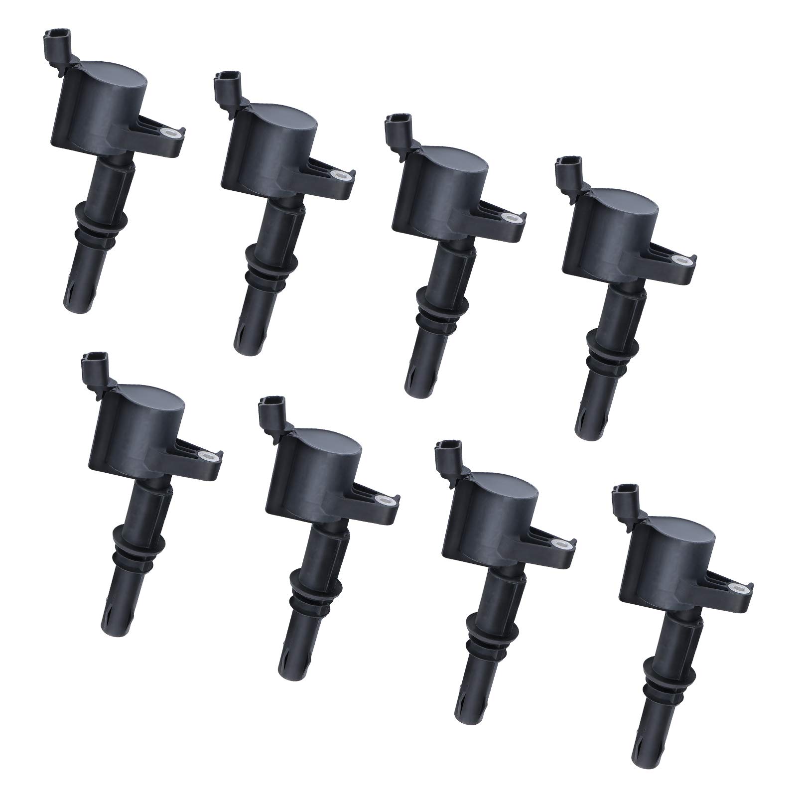 DRIVESTAR Ignition Coil Pack Compatible with 2004-2008 Ford F-150 Expedition Explorer Mustang & 2005-2008 Lincoln Navigator 4.6L 5.4L 6.8L V8 Engines - Replacement for DG511 C1541 FD508 - Perfect for Engine Performance & Smooth Driving