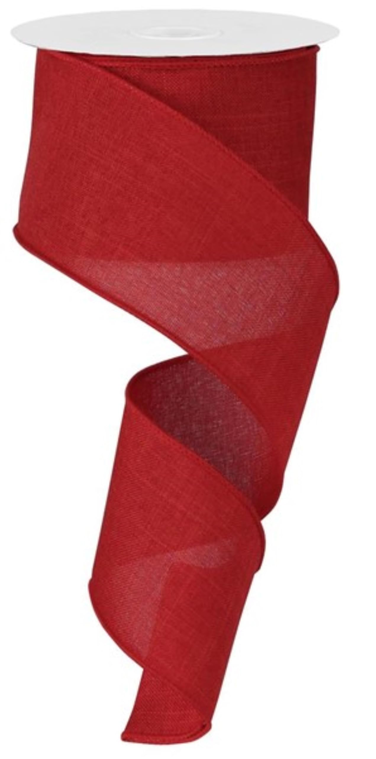 Royal Red Burlap 2.5