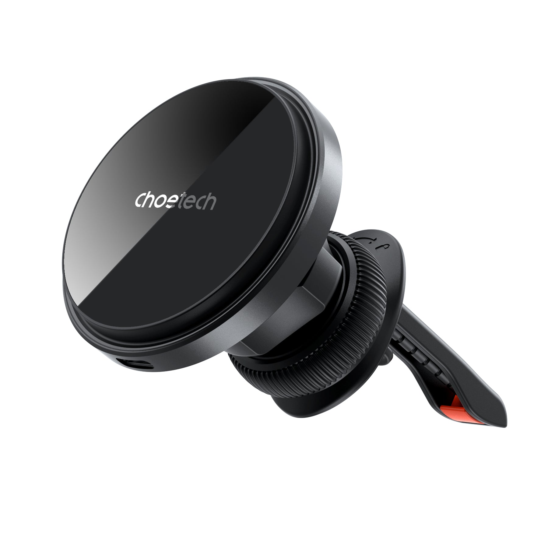 15W Fast Magnetic Qi Wireless Car Charger Holder - Secure Phone Mount for iPhone & Android - Perfect for Commuting & Road Trips