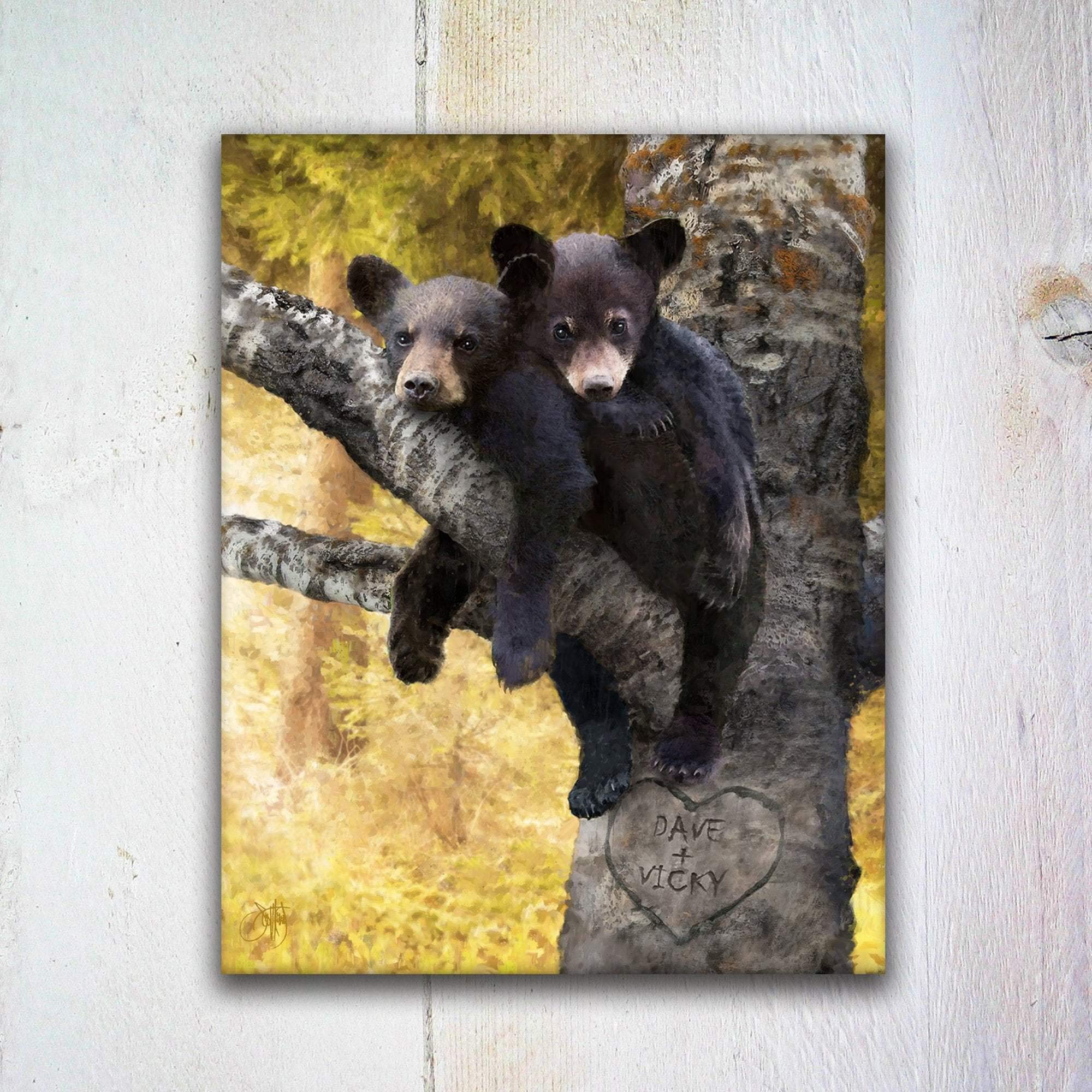 Personalized Romantic Bear Cub Gift - 16