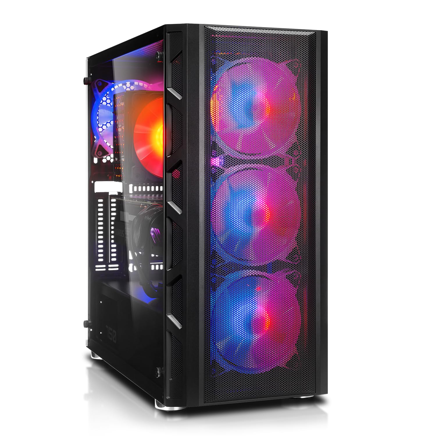 High-Performance Gaming PC - Intel Core i7-10700F 8-Core 4.8GHz, 16GB DDR4 3000MHz RAM, 240GB SSD, GTX 1650 4GB - Perfect for Gaming, Streaming & Content Creation