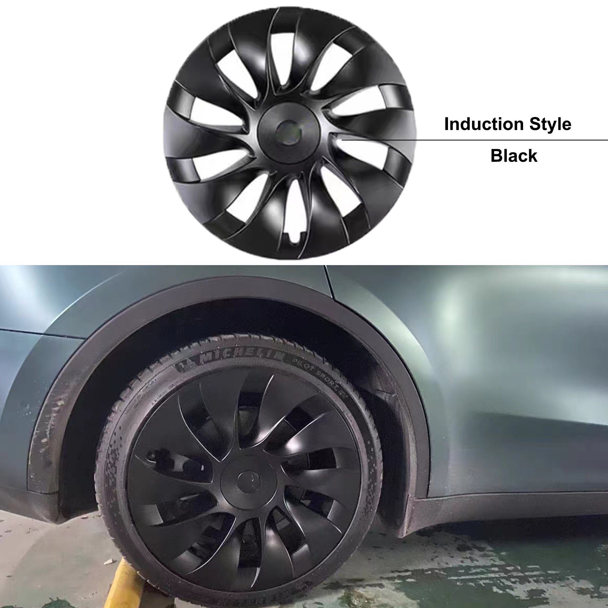 1 Set of Premium Performance Wheel Covers for Tesla Model Y 20