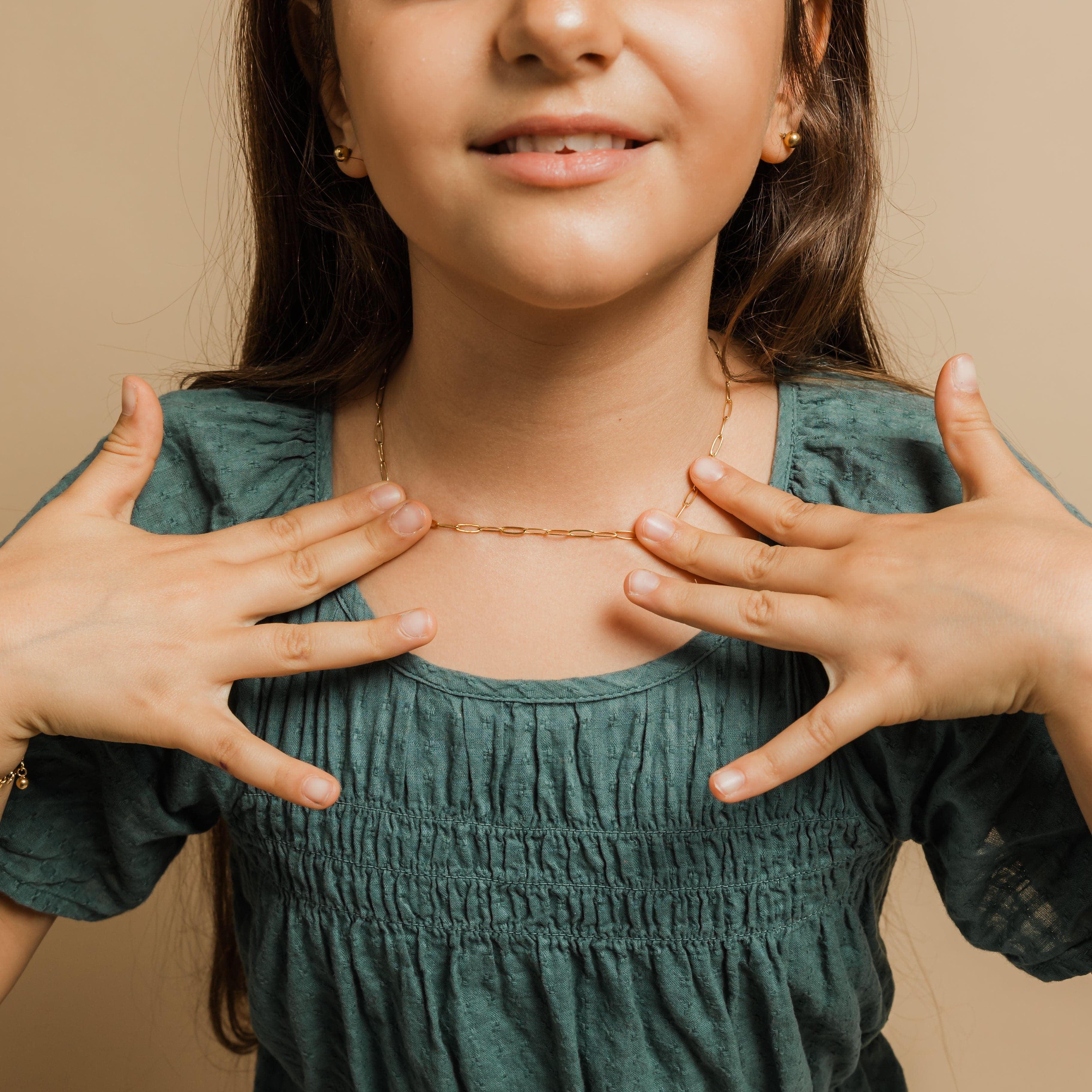 Stylish Link Chain Necklace for Women & Girls - Perfect for Everyday Wear, Layering & Gift Giving