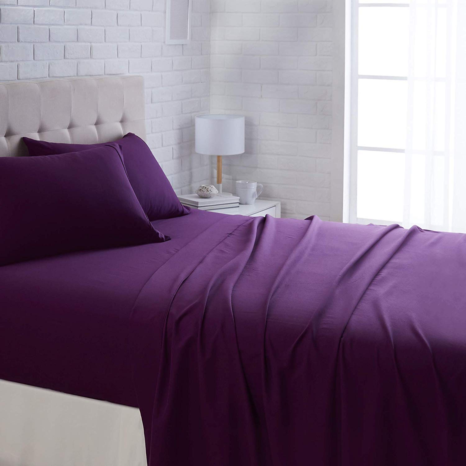 Luxury RV Short Queen Sheet Set - 4 Piece 100% Egyptian Cotton Bedding - 310 Thread Count, Fits 5
