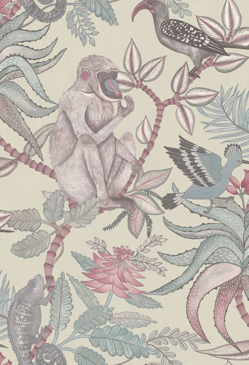 Cole and Son Savuti Stone Neutral Wallpaper - Premium Textured Wall Covering for Living Room, Bedroom & Office Decor