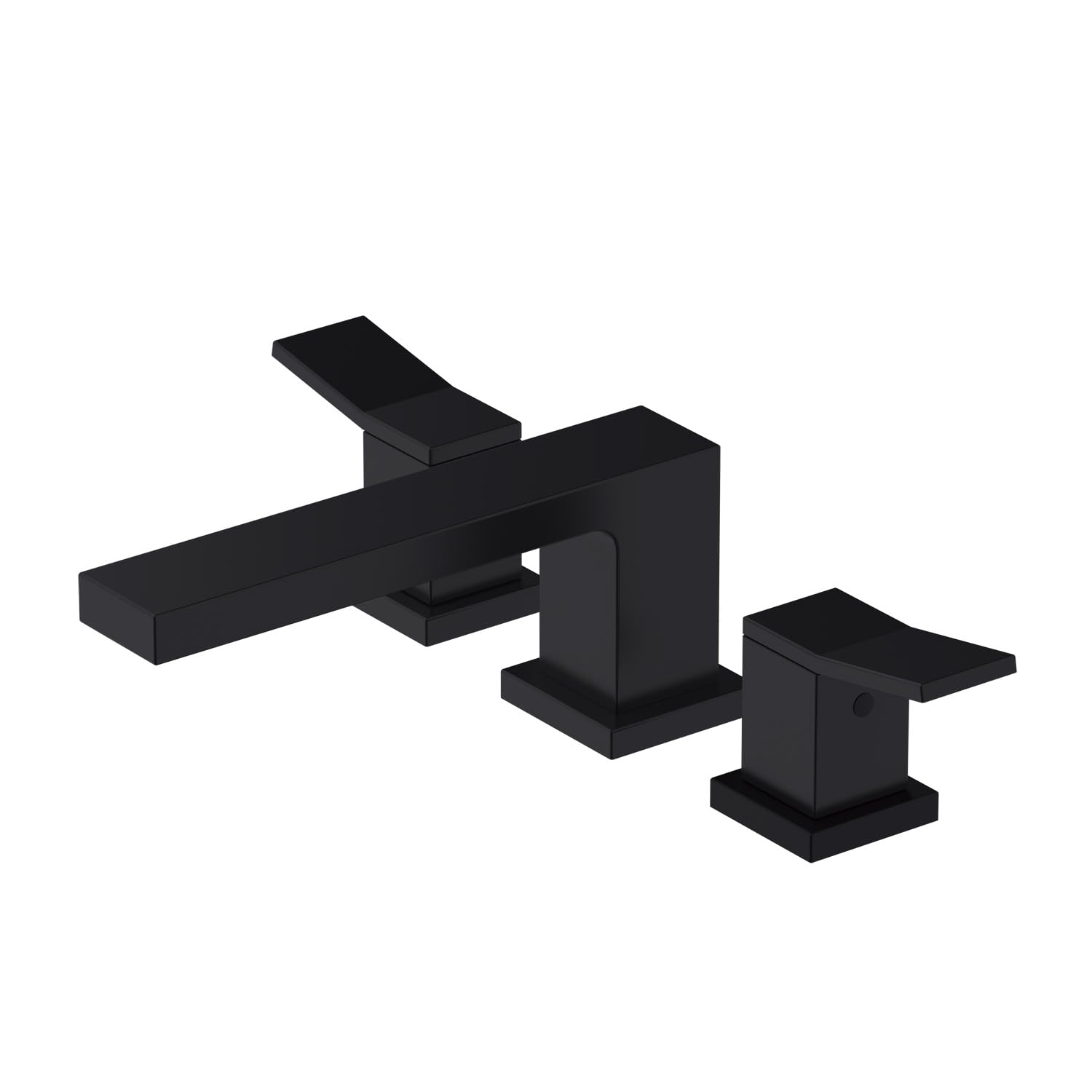 Gerber Avian 2-Handle Deck-Mount Roman Tub Faucet Trim Kit in Satin Black (Valve Not Included) - Perfect for Bathroom Renovation & Luxury Tub Installation