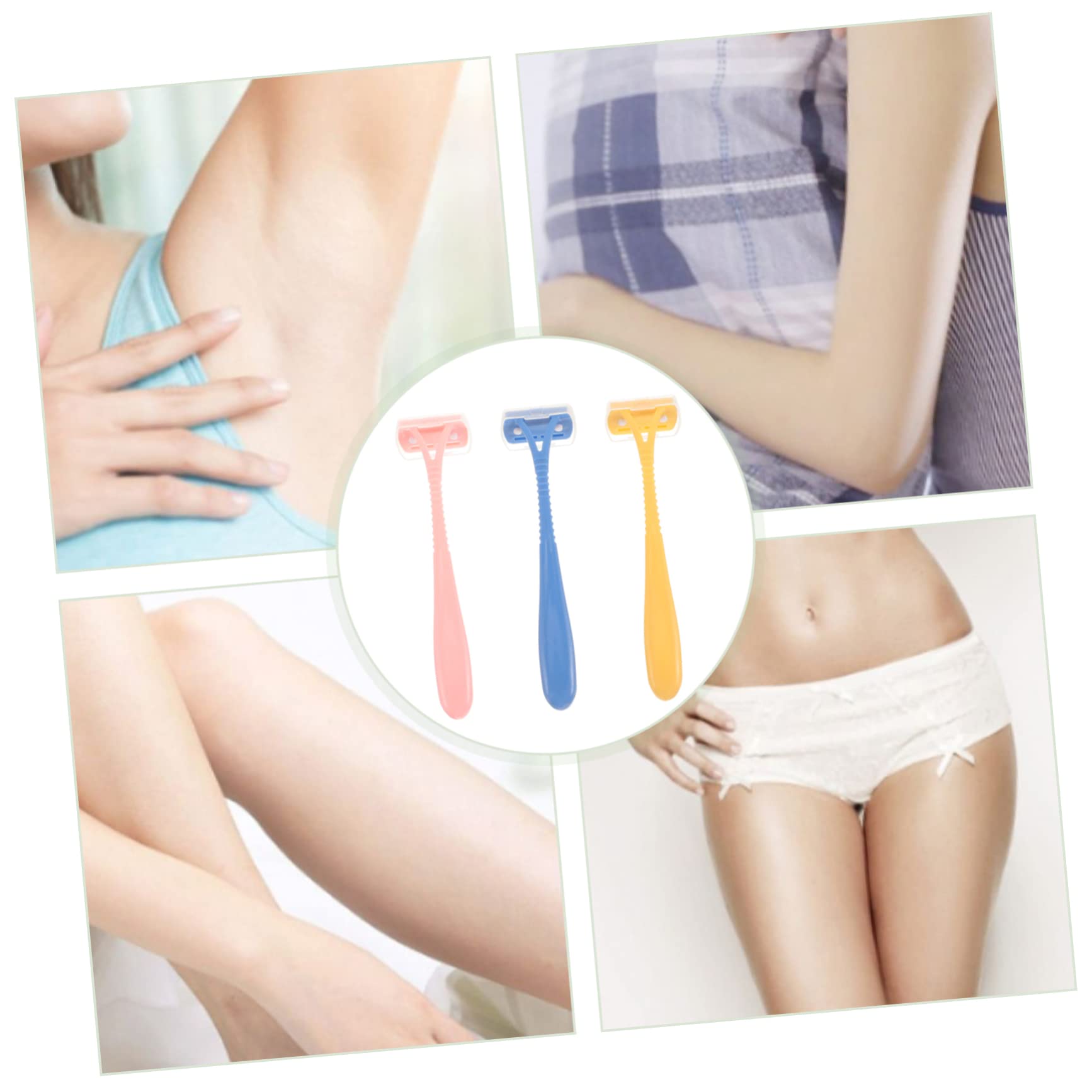 Premium Stainless Steel Hair Trimmer for Women - Mini Body Shaver for Legs, Arms & Underarms | Painless Hair Removal at Home | Perfect for Travel & Quick Grooming