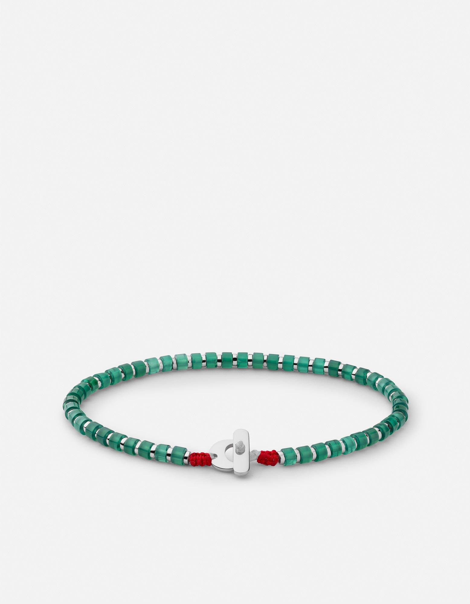 Kato Agate Bracelet - Sterling Silver Beaded Jewelry for Women | Perfect for Casual Wear, Office & Special Occasions