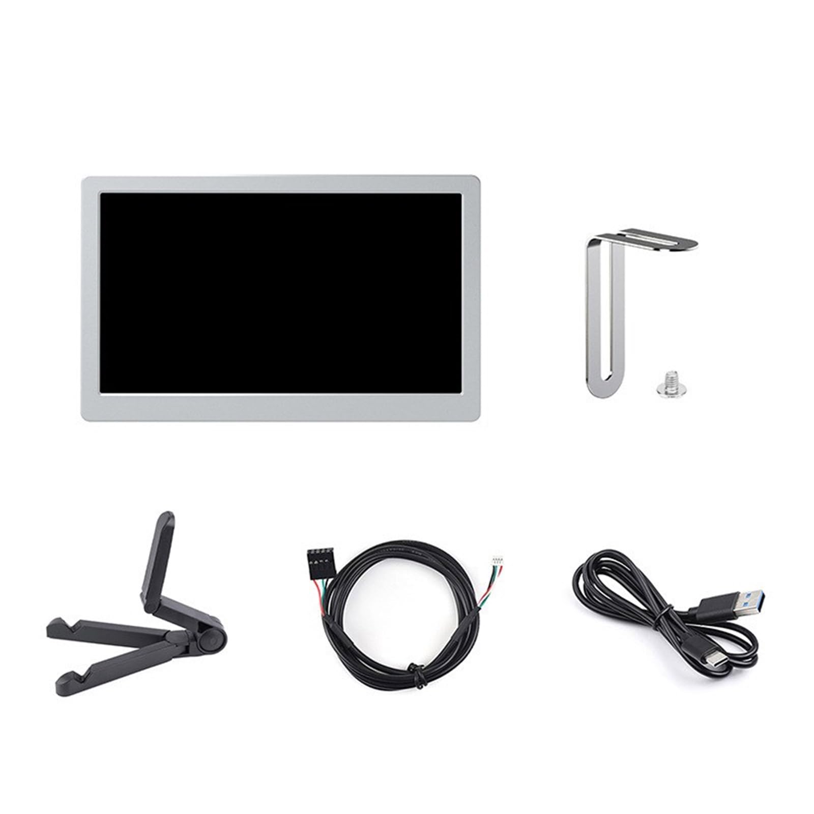 7 Inch IPS High Brightness 1024x600 LCD Screen Replacement - Tempered Glass Computer Monitor Panel for Enhanced Productivity | Ideal for Office Workstations, Gaming Setups & Home PC Upgrades