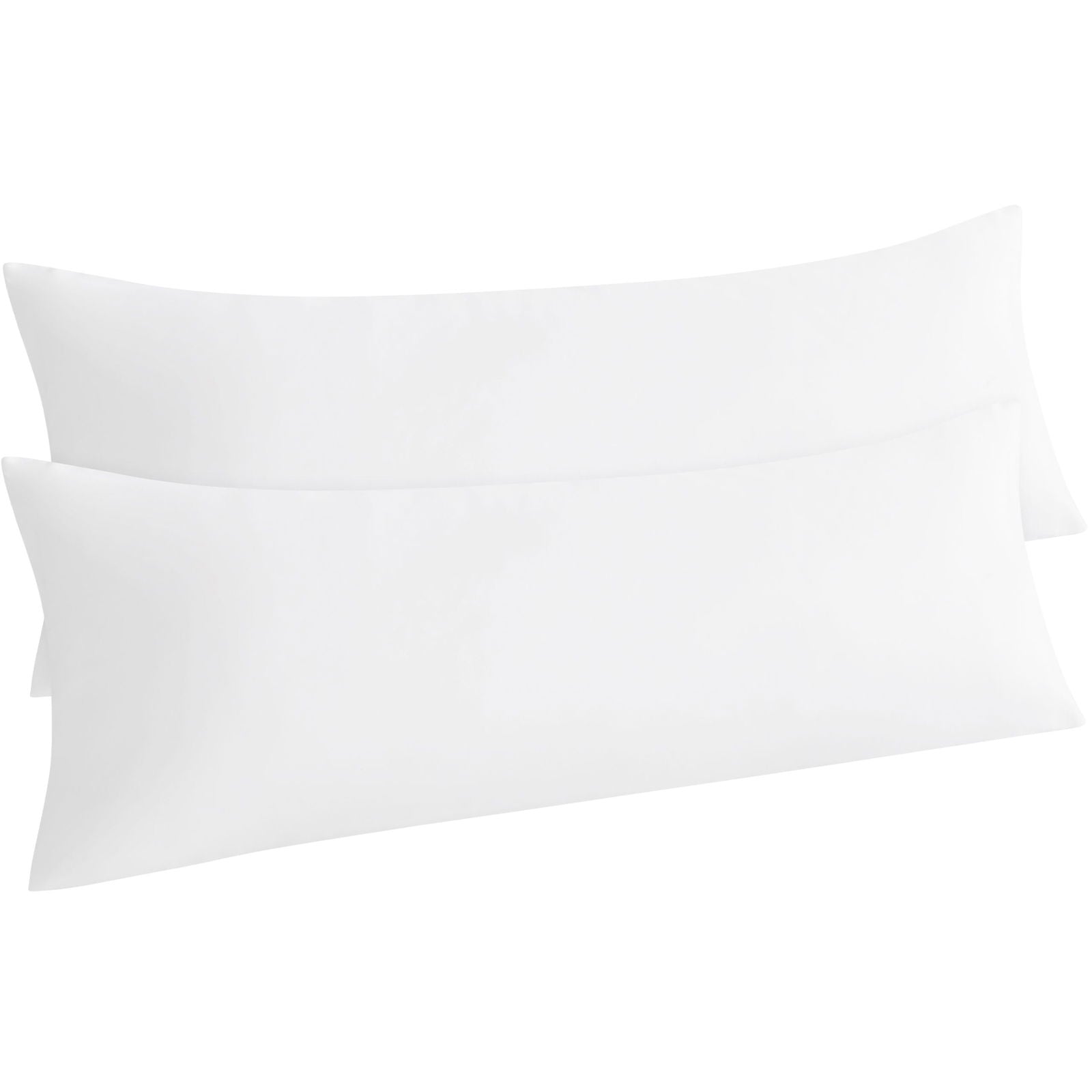NTBAY 2 Pack Microfiber Body Pillowcase - Ultra Soft, Hypoallergenic & Wrinkle-Free Pillow Cover for Adults - Perfect for Sleeping, Lounging & Pregnancy Support
