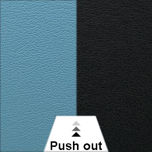 Black and LightBlue