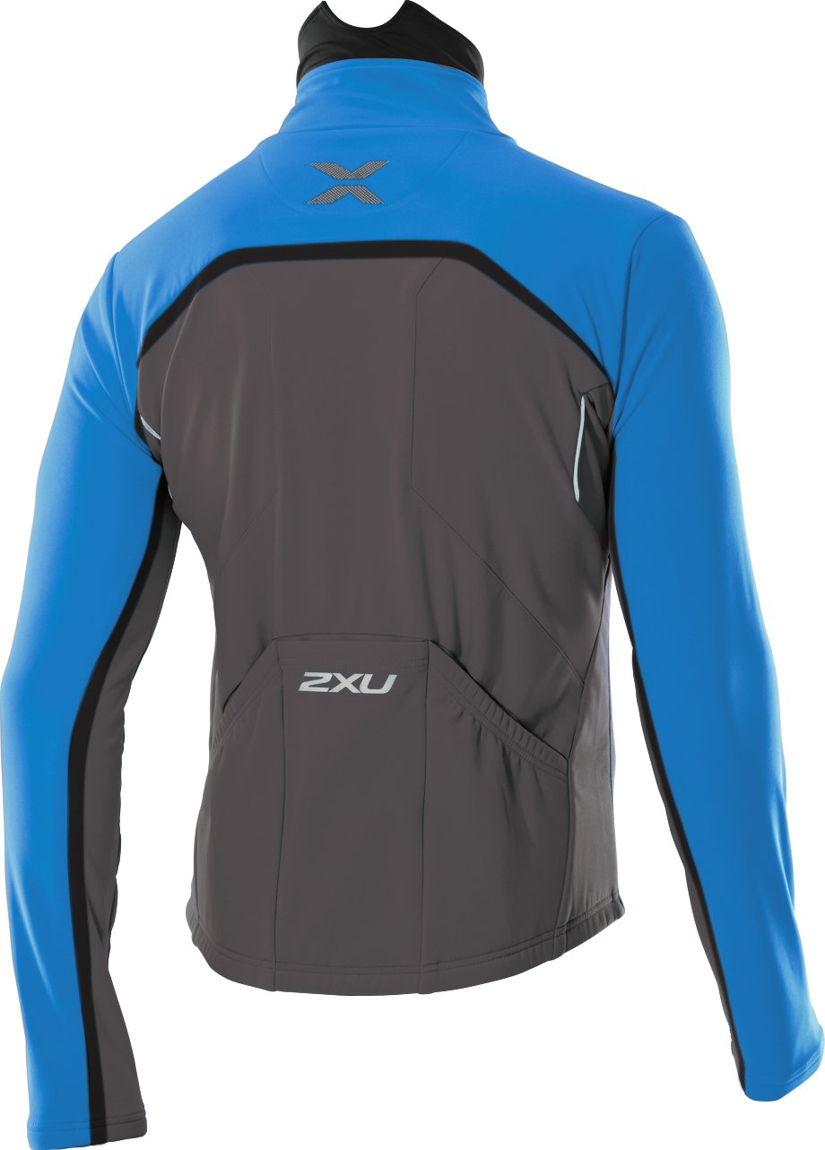 2XU Men's Sub Zero Cycling Jacket - Lightweight Windproof Thermal Bike Jacket for Cold Weather Riding | Perfect for Winter Cycling, Commuting & Outdoor Sports