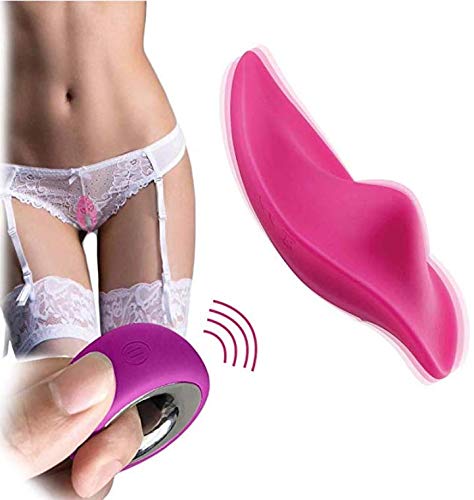 Remote Control Wearable Panty Vibrator for Women & Couples - 12 Powerful Vibration Modes, Quiet Rose Mini Clit Stimulator | Perfect for Date Nights, Role Play & Spicing Up Your Intimate Life
