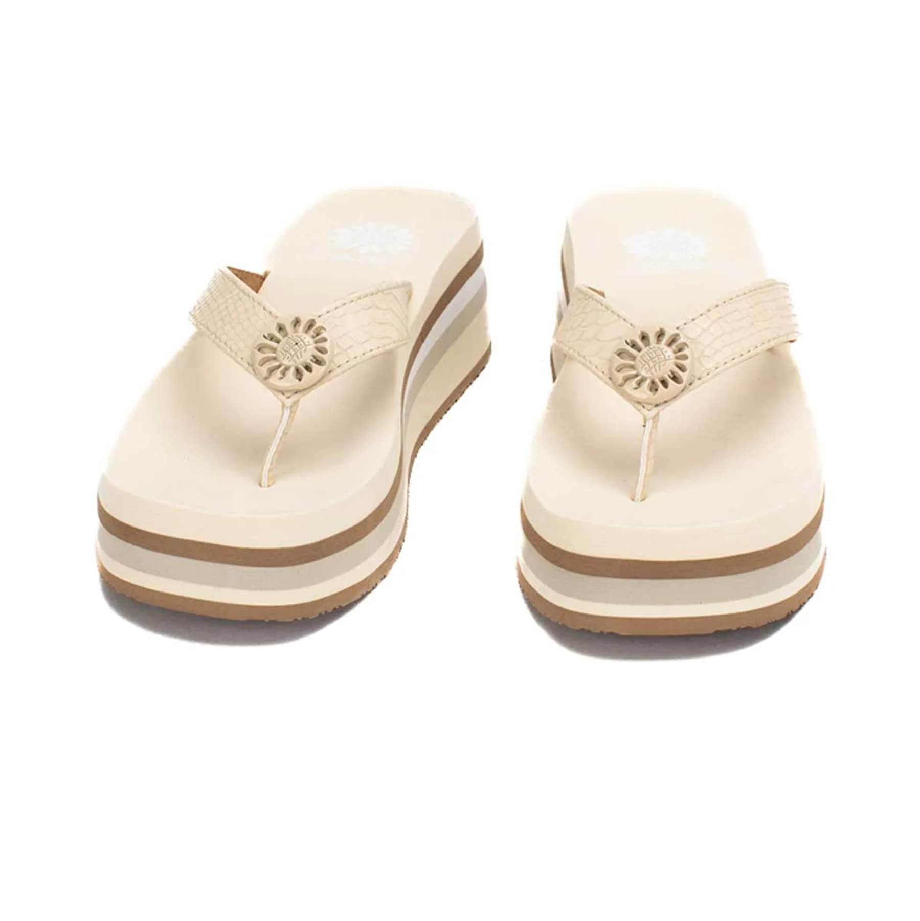 Kaija Women's Fashion Sandals - Comfortable Yellow Box Sandals for Summer | Casual Outfits, Beach Wear & Vacation Essentials