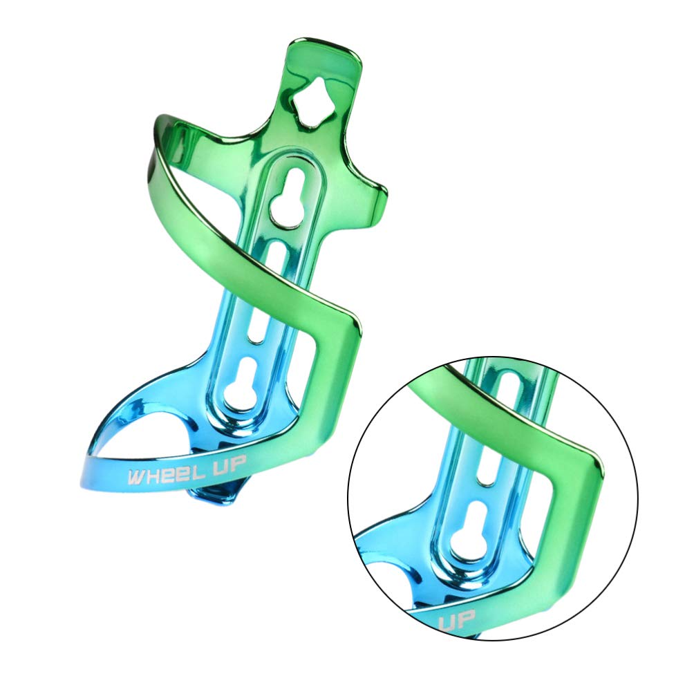 BESPORTBLE Bike Water Bottle Holder - Adjustable Bicycle Drink Cage Mount for Road Bike, MTB, Cycling - Durable & Lightweight (Blue Green) - Perfect for Commuting, Mountain Biking & Outdoor Adventures