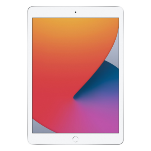 Apple iPad 8th Generation (2020) 10.2-inch 128GB Wi-Fi Tablet in Silver - Perfect for Work, Study & Entertainment