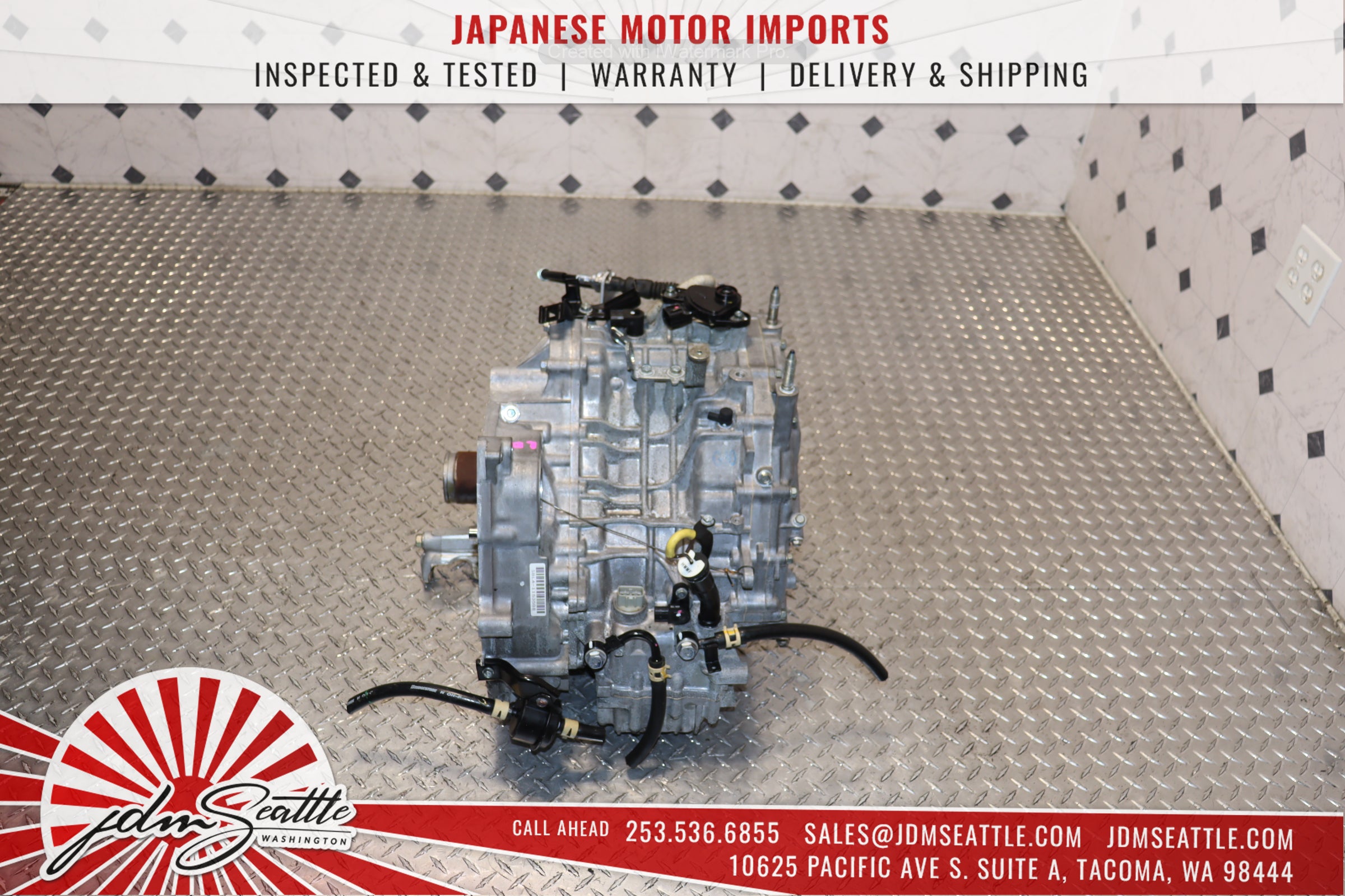 JDM 10-11 Honda Insight Hybrid CVT Automatic Transmission LDA MF6 - Replacement Part for Smooth Gear Shifting & Fuel Efficiency Upgrade