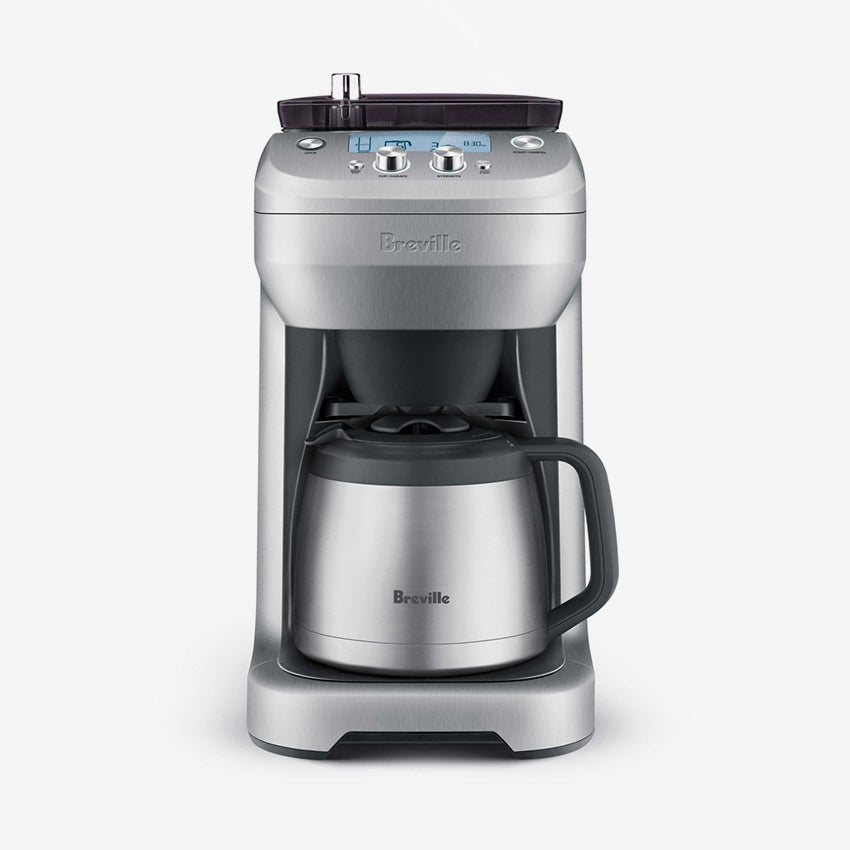 Breville The Grind Control™ Coffee Machine - Automatic Drip Coffee Maker with Built-in Grinder, 12 Cup Capacity - Perfect for Home, Office & Kitchen Use