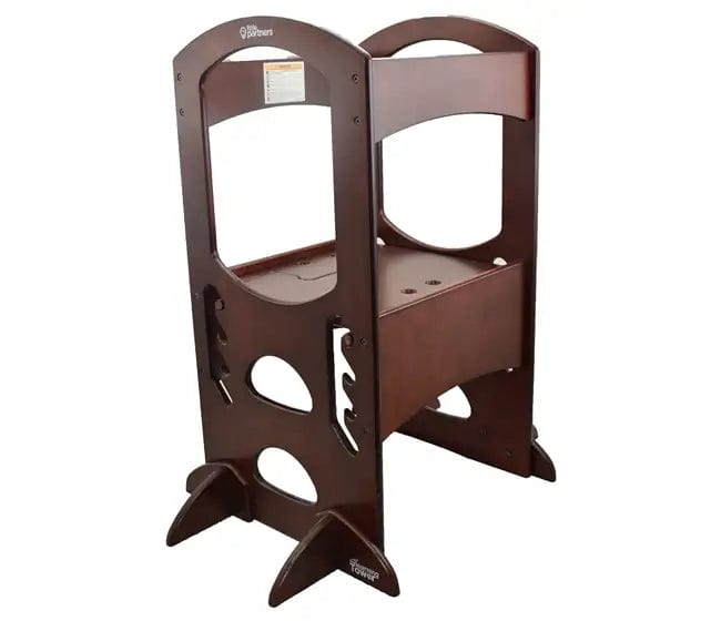 Little Partners The Original Learning Tower - Adjustable Toddler Step Stool for Kitchen, Baking & Learning - Safe & Sturdy Montessori Helper for Kids