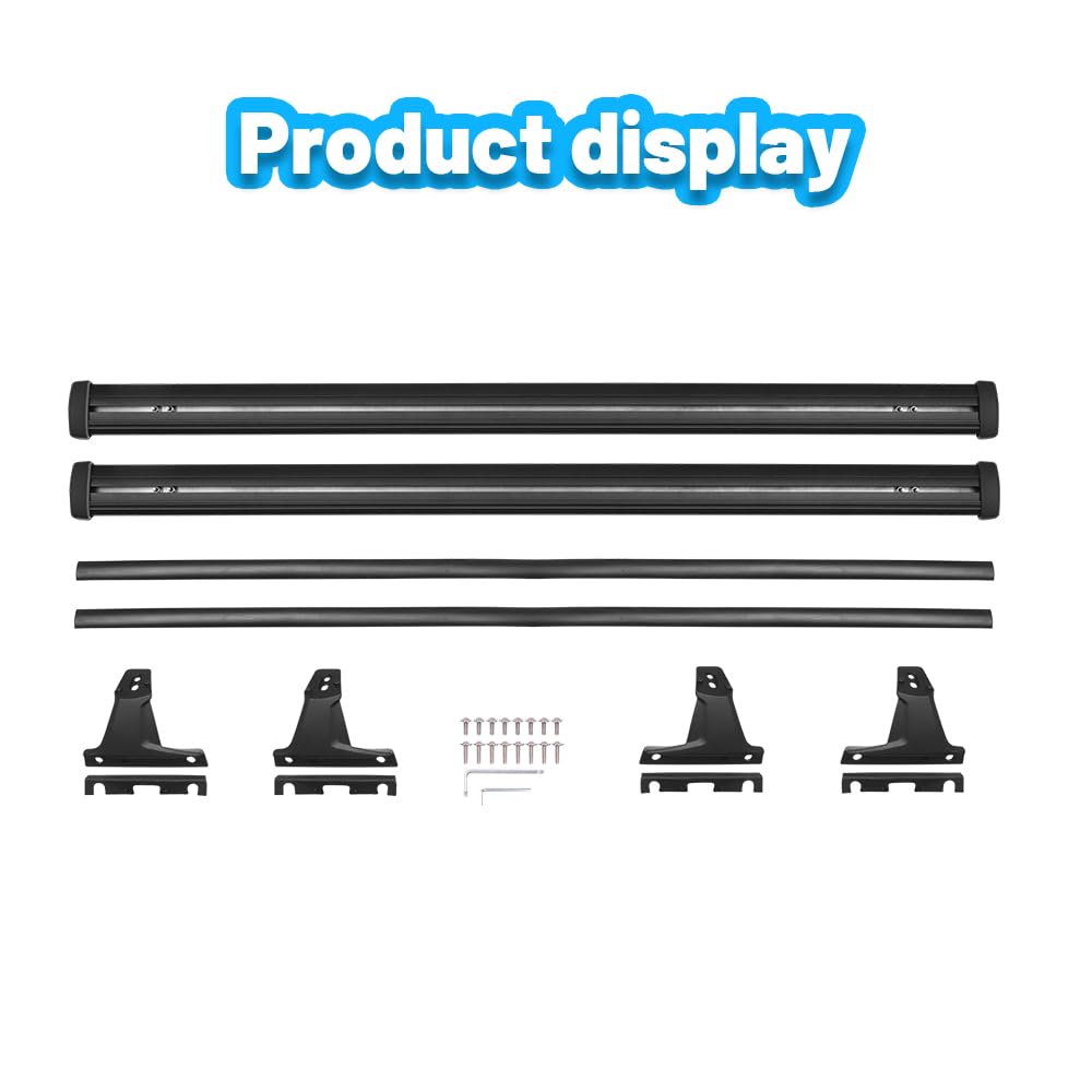 2021-2025 Chevy Chevrolet Trailblazer Cross Bar Roof Rack - Heavy Duty Aluminum Crossbar Fit for Trailblazer SUV - Perfect for Camping, Biking & Outdoor Adventures